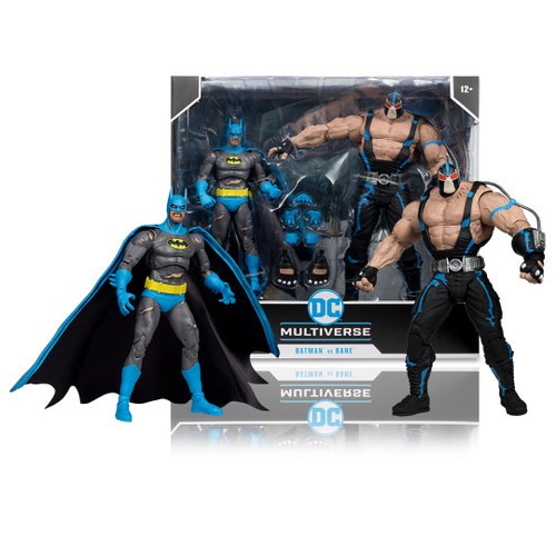 Batman vs Bane (DC Multiverse) 7" Figure and Mega Figure 2-Pack (PRE-ORDER ships June)