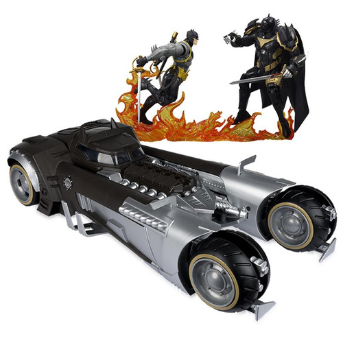 Lucius Fox & Tumbler (The Dark Knight) Gold Label Vehicle