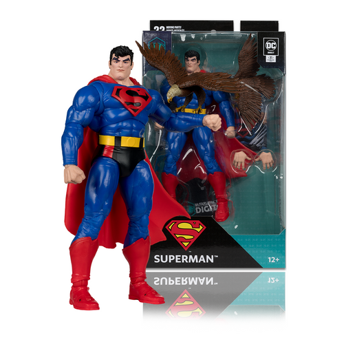 Superman (Our Worlds at War) 7" Figure w/McFarlane Toys Digital Collectible