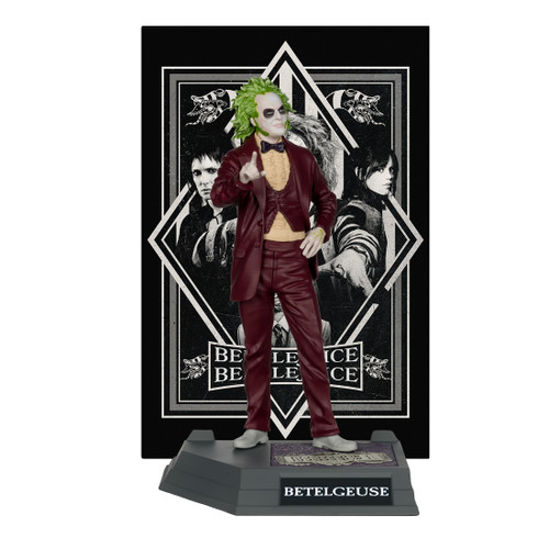 Beetlejuice Beetlejuice (Movie Maniacs: Beetlejuice, Beetlejuice) 6" Posed Figure (PRE-ORDER ships December)