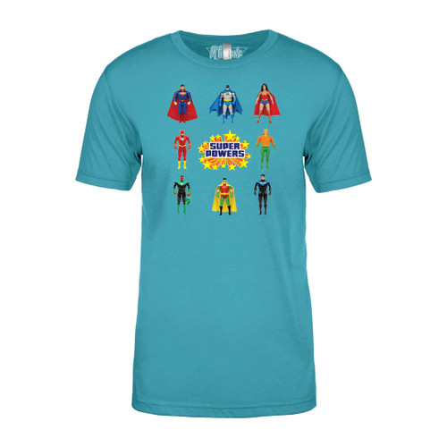 McFarlane Toys Retro Logo in Vintage Blue Exclusive T-Shirts