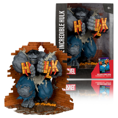 The Incredible Hulk (The Incredible Hulk #345) 1:6th Scale Collectible Figure w/Scene
