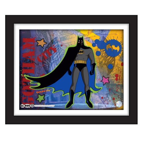 Christmas With The Joker #1109 (Batman Animation Cel Art Scene