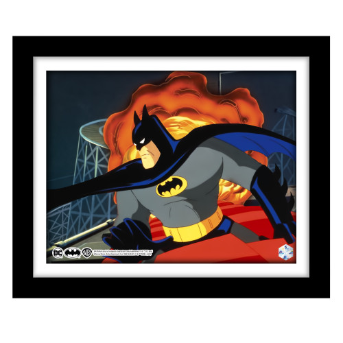 Feat of Clay: Part 2 #1104 (Batman Animation Cel Art Scene