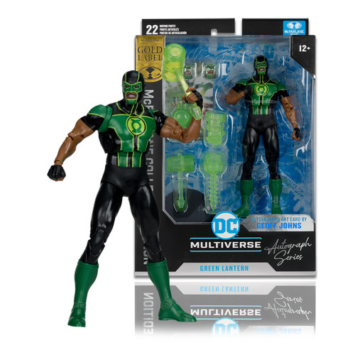 Green Lantern (Simon Baz) AUTOGRAPH Series Gold Label 7" Figure