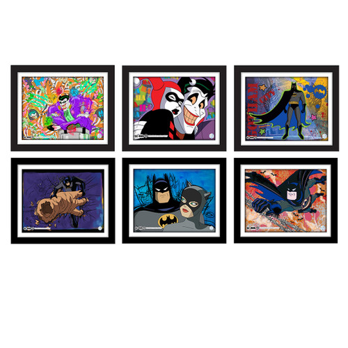 Batman Animation Cel Art Set of 6