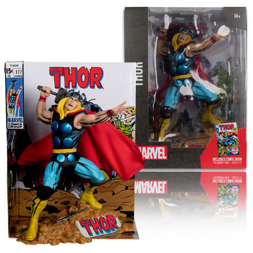 Thor (The Mighty Thor) 1:6th Scale Collectible Figure w/Scene & Comic