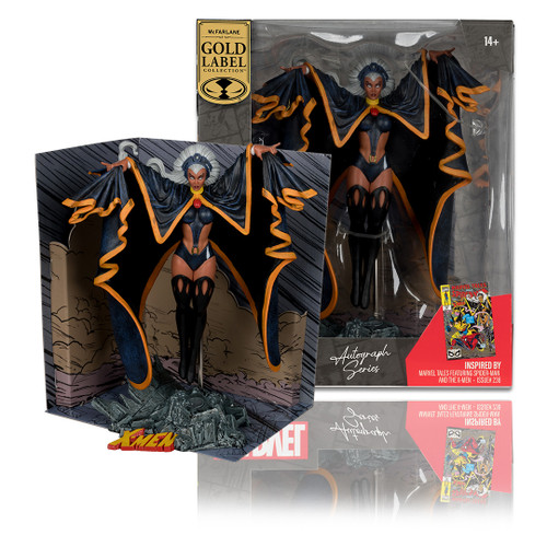 Storm (Marvel Tales Ft. Spider-Man and The X-Men) 1:10th Scale Collectible Figure w/Scene Autograph Series Gold Label