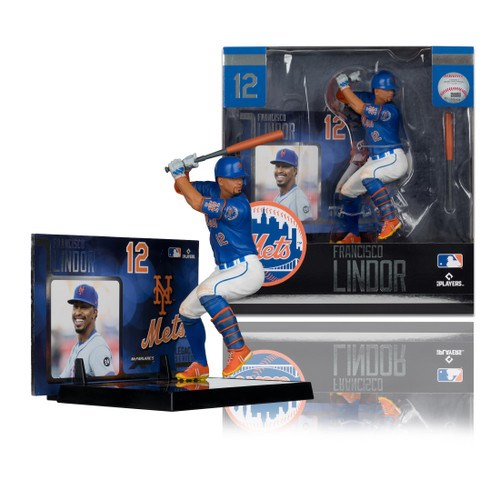 Francisco Lindor (New York Mets) MLB 7" Figure McFarlane's SportsPicks (PRE-ORDER ships August)