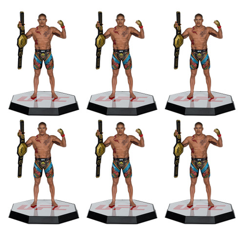 Alex Pereira (UFC) 7" Gold Label Factory Sealed Case (6) w/Digital Collectibles Exclusive