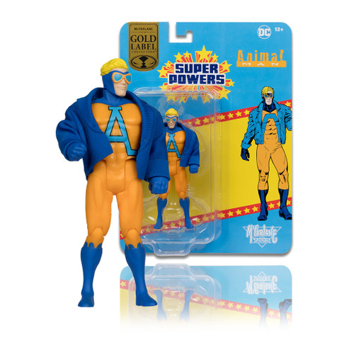 Animal Man (DC Super Powers) 4.5" Gold Label Figure Exclusive