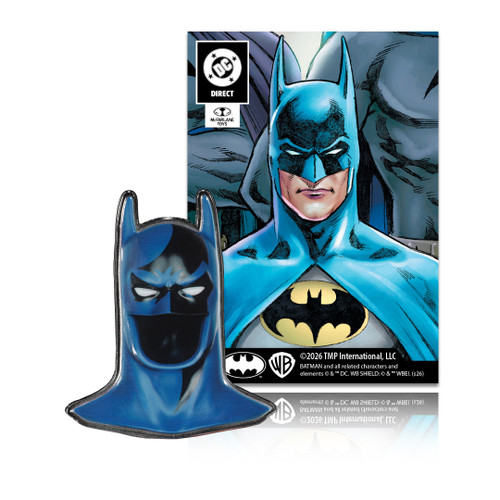 Batman (Knightfall) Cowl McFarlane Toys Photography 3D Metal Pin