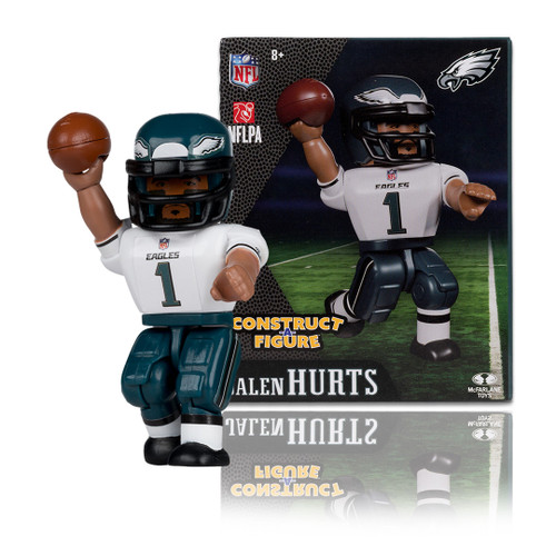 Jalen Hurts (Philadelphia Eagles) Construct-a-Figure (PRE-ORDER ships February)