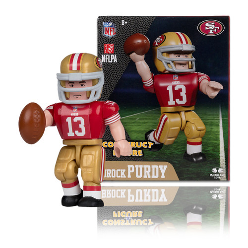 Brock Purdy (San Francisco 49ers) Construct-a-Figure (PRE-ORDER ships February)