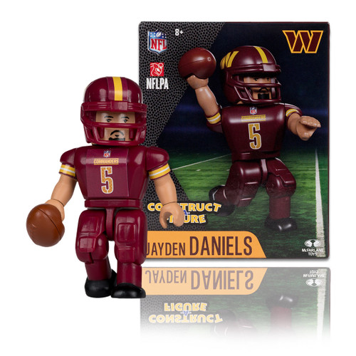 Jayden Daniels (Washington Commanders) Construct-a-Figure (PRE-ORDER ships February)