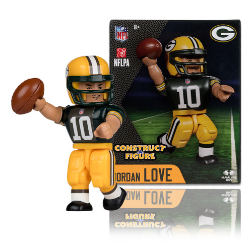 Jordan Love (Green Bay Packers) Construct-a-Figure (PRE-ORDER ships February)