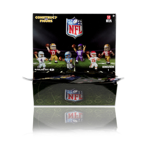 NFL Construct-a-Figure Series 1 Blind Bag CDU (36) Mini Figures (PRE-ORDER ships February)