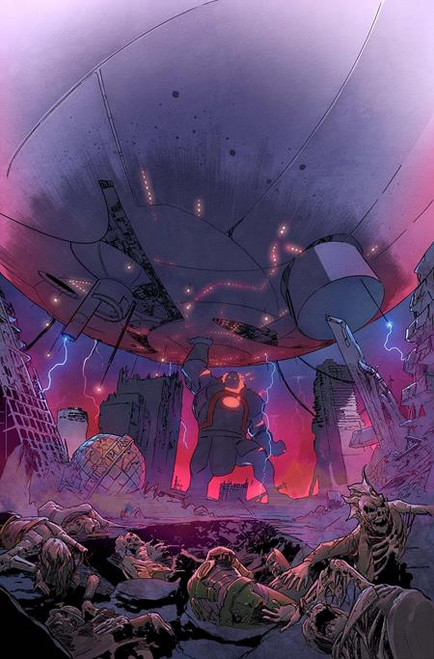 DC K.O. #5 (of 5) CVR A Javier Fernandez ACETATE (PRE-ORDER ships March)