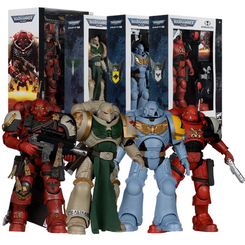 Warhammer 40000 Wave 12 Bundle (4) Set 7 Figures w/Elite Edition (PRE-ORDER ships March)