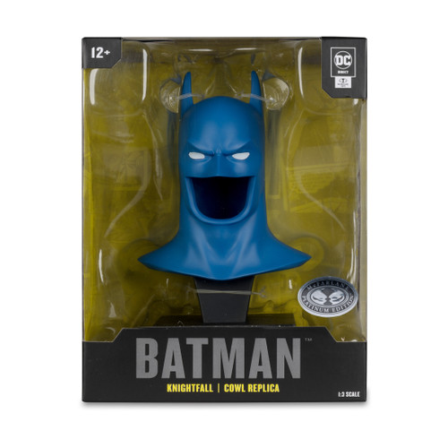 Batman (Knightfall) 1:3 Scale Cowl Replica Platinum Edition- RWD