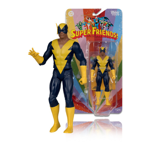 Black Vulcan (DC Retro: Super Friends) 6" Figure (PRE-ORDER ships June)