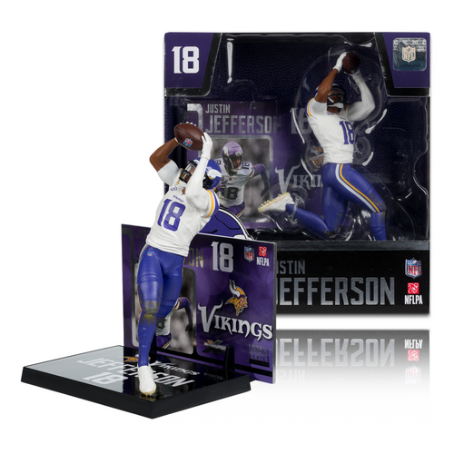 Justin Jefferson (Minnesota Vikings) NFL 7" Figure McFarlane's SportsPicks