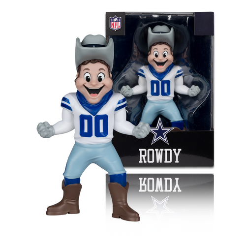 Rowdy (Dallas Cowboys) 8" Vinyl Mascot Figure
