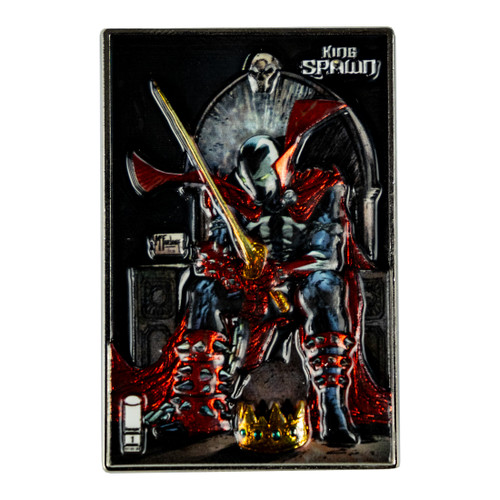 King Spawn #1-B Cover Series 3D Metal Pin