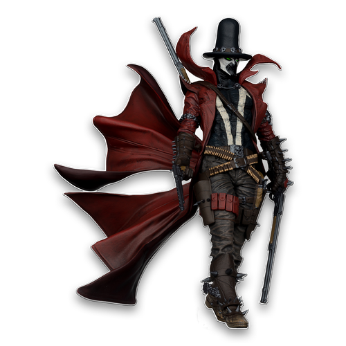 Gunslinger Spawn Toy Photography 3D Metal Pin