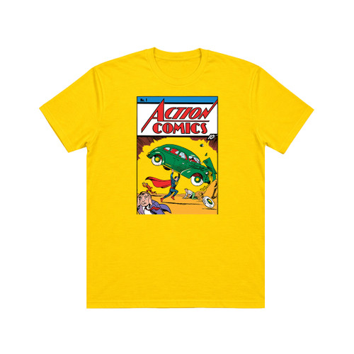 Action Comics #1 T-Shirt Yellow