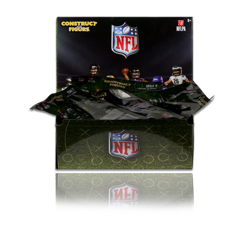 NFL Construct-a-Figure Series 2 Full Sealed Case (36) Mini Figures