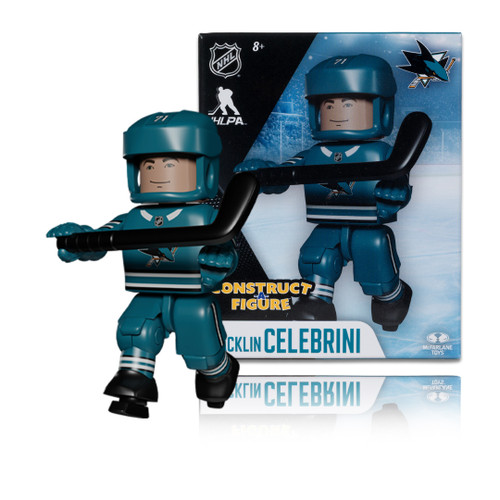 Macklin Celebrini (San Jose Sharks) Construct-a-Figure