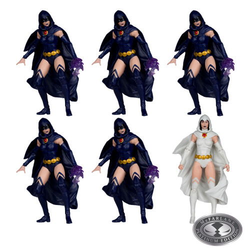 Raven (DC Classic) McFarlane Collector Edition Factory Sealed Case (6) w/Chase (PRE-ORDER ships September)