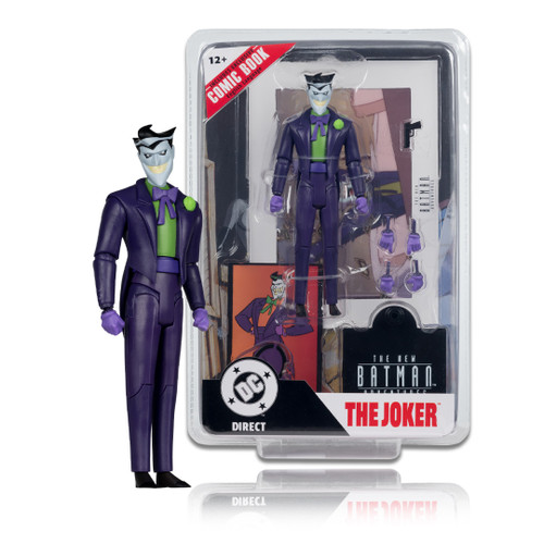The Joker (DC Page Punchers: The New Batman Adventures) 6" Figure w/Comic (PRE-ORDER ships November)