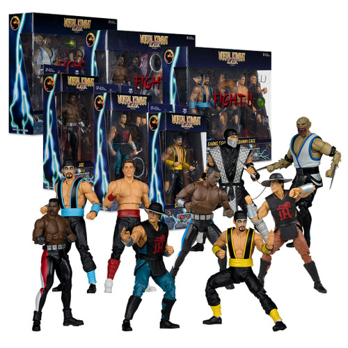 Mortal Kombat Klassic Wave 5 Bundle (3) 7" Figures w/ (3) 2-Packs (PRE-ORDER ships December)