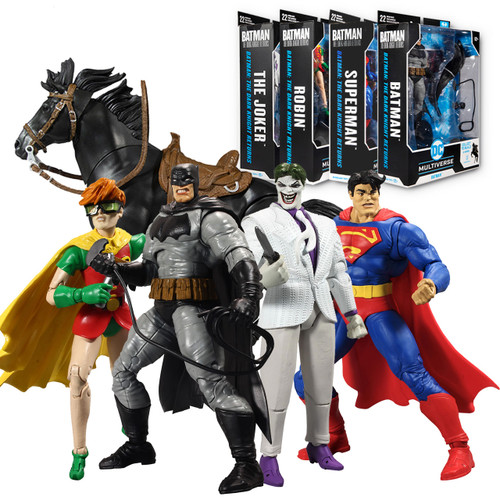 Batman: The Dark Knight Returns DC Bundle Set (4) w/Build-A-Horse