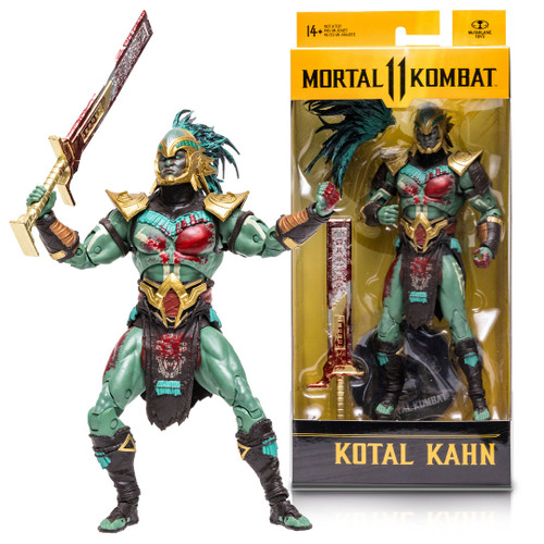 Mortal Kombat Series 7 Shao Kahn Platinum Kahn 7-Inch Action Figure