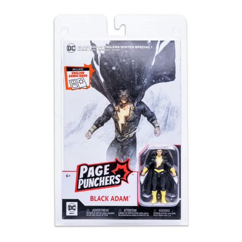 Black Adam w/Comic (DC Page Punchers) 3" Figure (PRE-ORDER ships July)