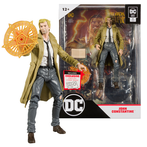 John Constantine w/Comic (DC Page Punchers) 7" Figure