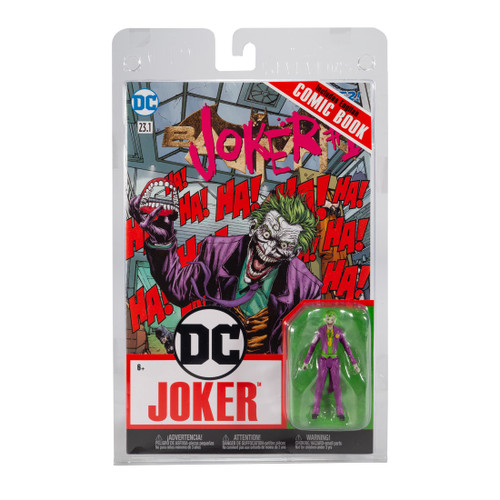 The Joker w/DC Rebirth Comic (DC Page Punchers) 3" Figure