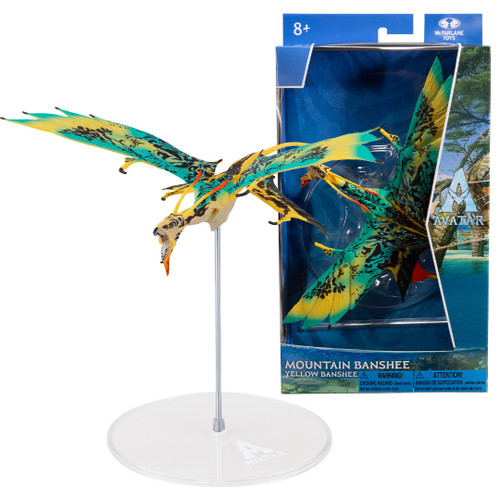 Mountain Banshee-Yellow Banshee (Avatar: The Way of Water) World of Pandora Figure