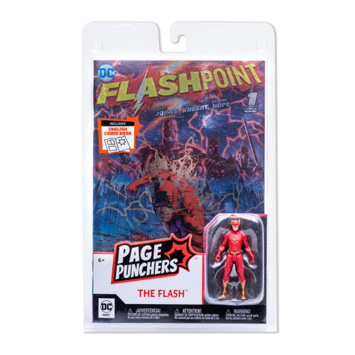 The Flash w/Metallic Comic Variant (DC Page Punchers) 3" Figure