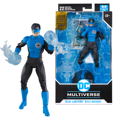Blue Lantern (Kyle Rayner) Gold Label Exclusive 7" Figure McFarlane Toys Store Exclusive