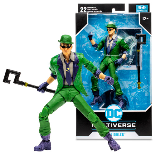 McFarlane Toys - DC Direct The Riddler Puzzle Box (Detective Mode Variant),  Gold Label,  Exclusive