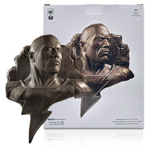 Black Adam (DC Icons) 3D Wall Relief with Digital Collectible