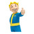 Vault Boy (Fallout) 6" Gold Label Posed Figure