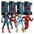 Ice (Fire & Ice)/Rocket Red Brigade (JL: GL)/Superman (Superman & The Authority)/The Flash (JLA) Bundle (4) 7" Figures