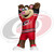 Stormy (Carolina Hurricanes) 8" Vinyl Mascot Figure