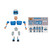 Amon-Ra St. Brown (Detroit Lions) Construct-a-Figure