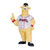 Phillie Phanatic/Mr Met/Pirate Parrot/Mariner Moose/Oriole Bird/Fredbird/Blooper/Clark/Mr Redlegs/Mr Red Mascot Bundle (10) 8" Vinyl Figures (PRE-ORDER ships May)